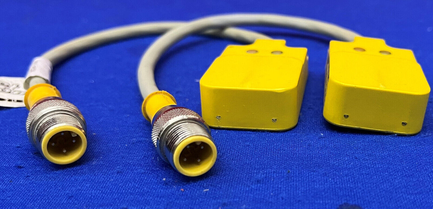 Lote de 2 sensores capacitivos Turck BC10-Q14-AP4X2 de 10 mm de distancia