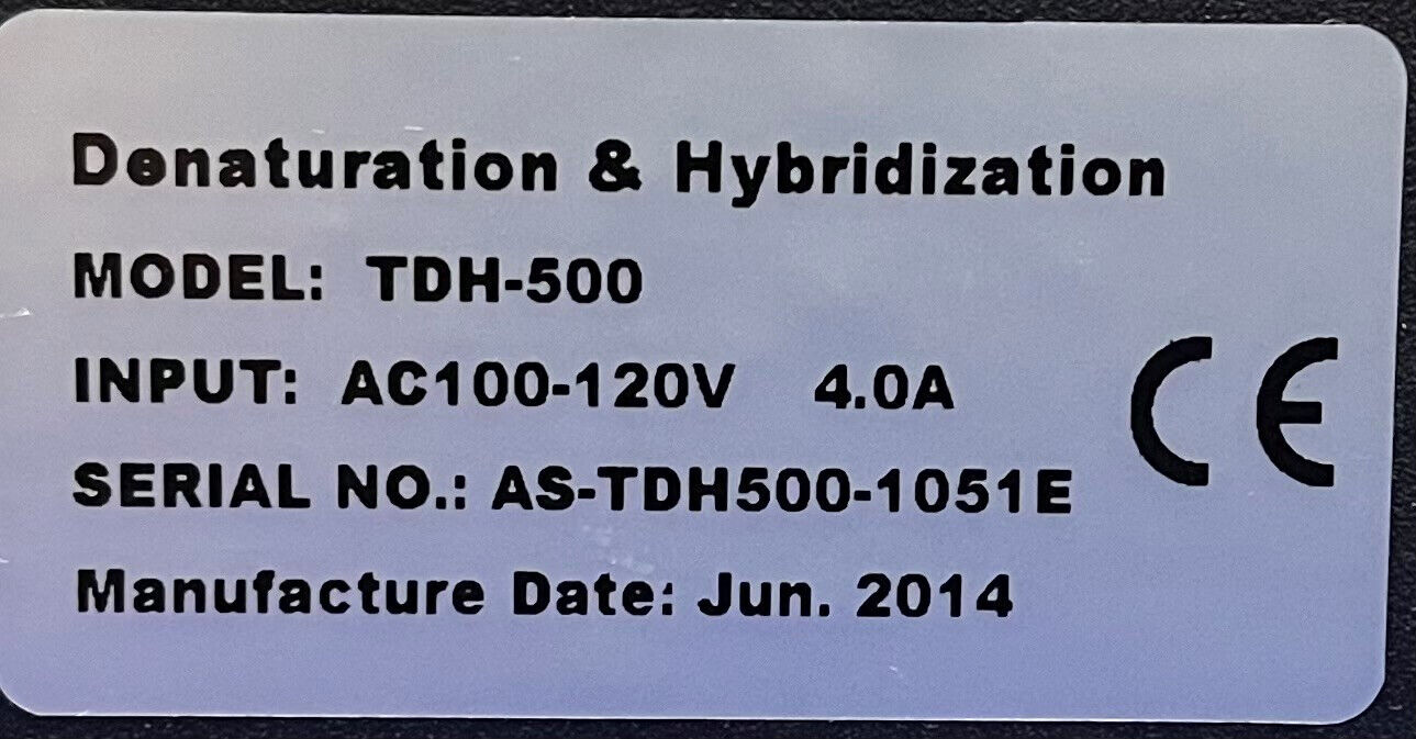 DENATURATION & HYBRIDIZATION SYSTEM TDH-500