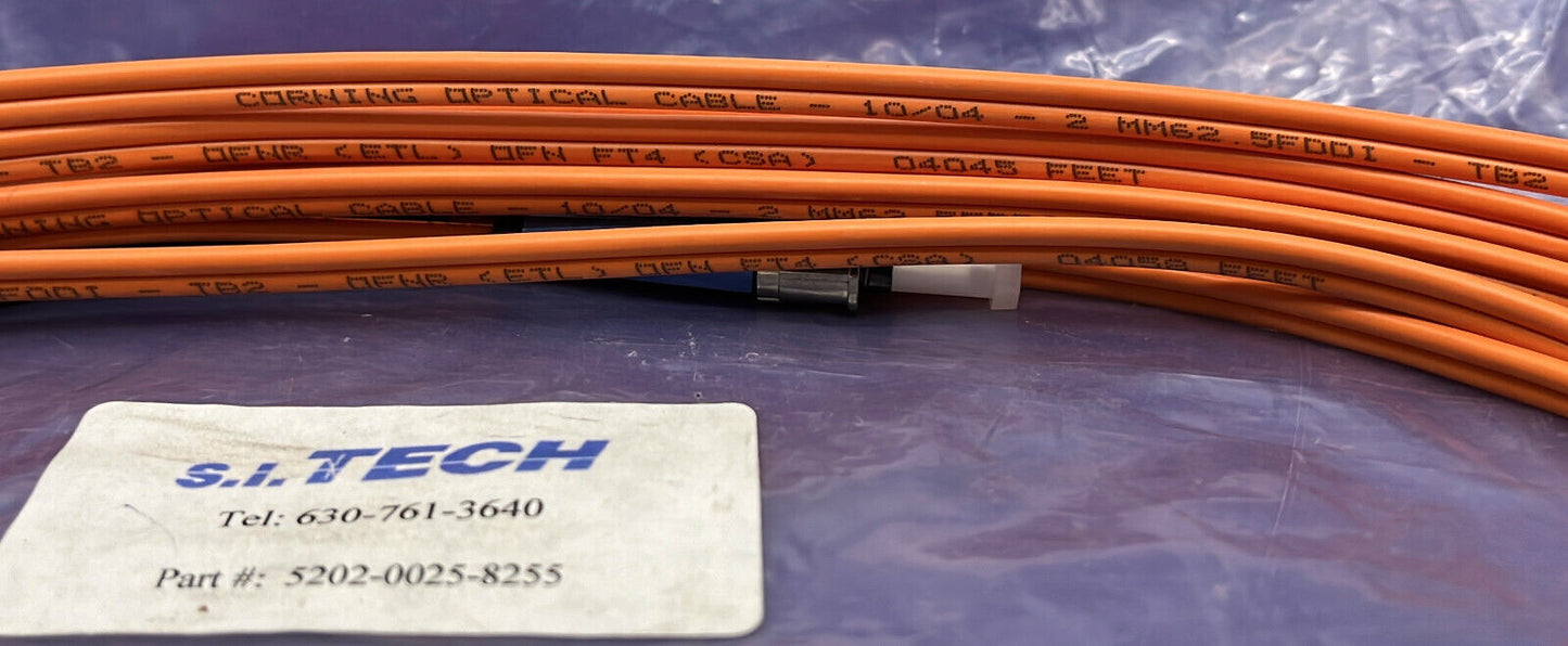 S.I. TECH 5202-0025-8255 FIBER OPTIC CABLE CONNECTOR