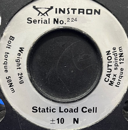 INSTRON 2525-808 +/-10N STATIC LOAD CELL WEIGHT 2kg