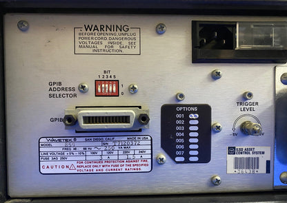 WAVETEK 859 PROGRAMMABLE PULSE GENERATOR - FOR PARTS/REPAIR