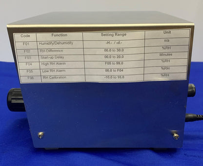 CLEATECH HUMODULE FEUCHTIGKEITS-TROCKNER MIT AUTOMATISCHER SPÜLKONTROLLE UND SCHRANK/STÄNDER