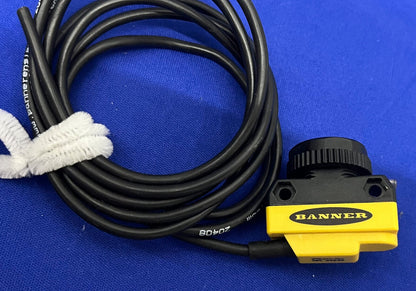 BANNER QS186LE12 PHOTOELEKTRISCHER LASER-PRODUKTSENSOR 10-30VDC 09 04F