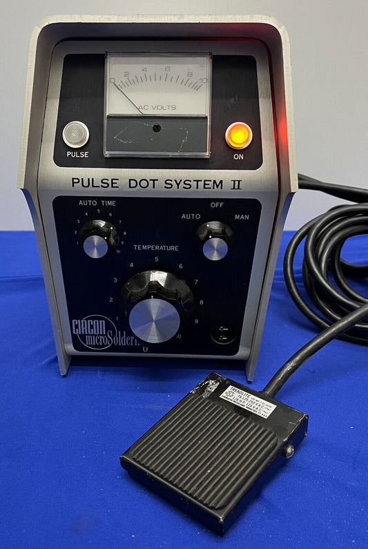 CIRCON MICROSOLDERING PULSE DOT SYSTEM II MIKRO-LÖTSTATION - TEILE/REPARATUR