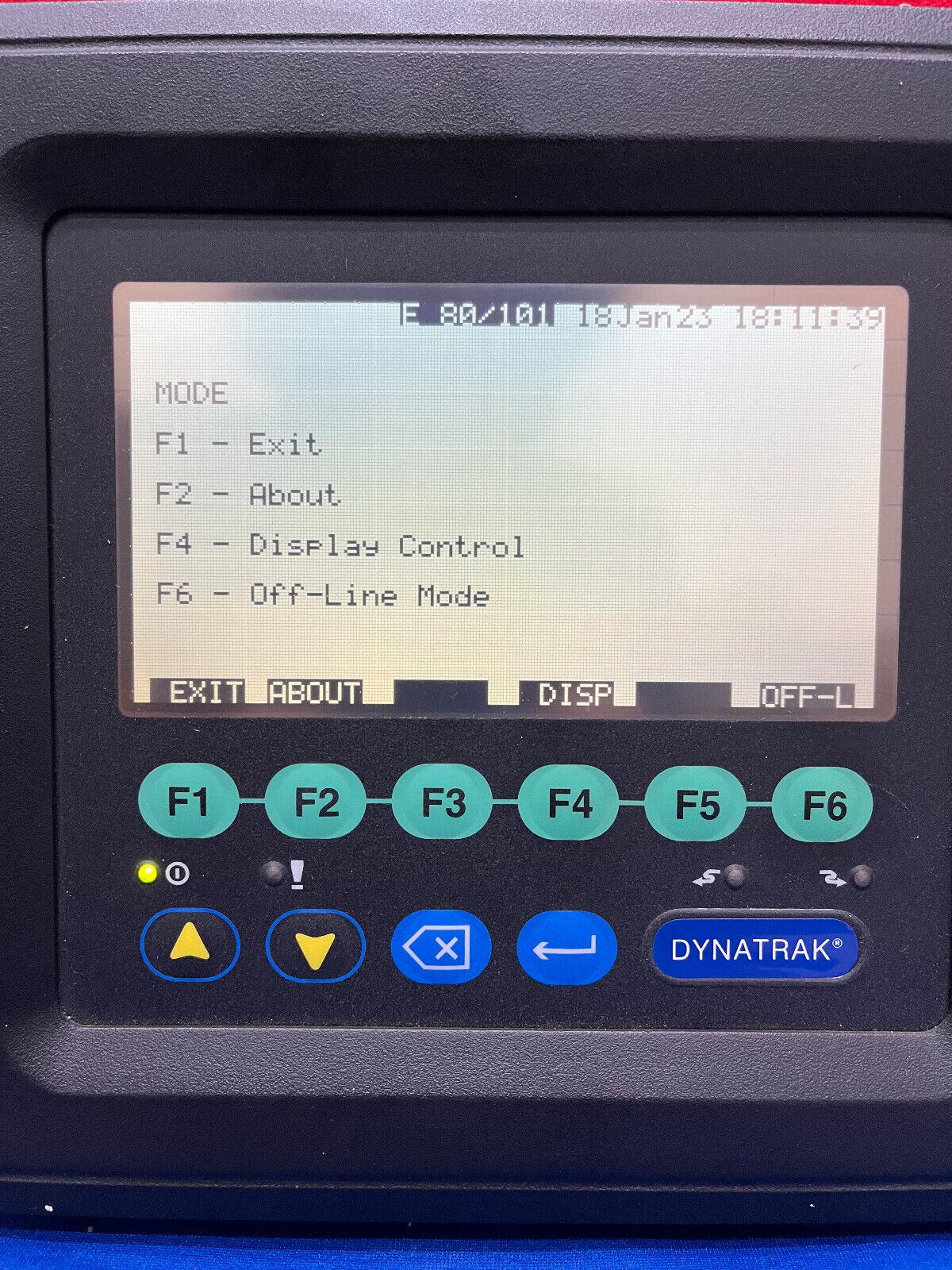 INTERFAZ DE OPERADOR FANUC GE IC752BDT100 FD / IC752BDT100-FD PANEL DE DATOS 240F