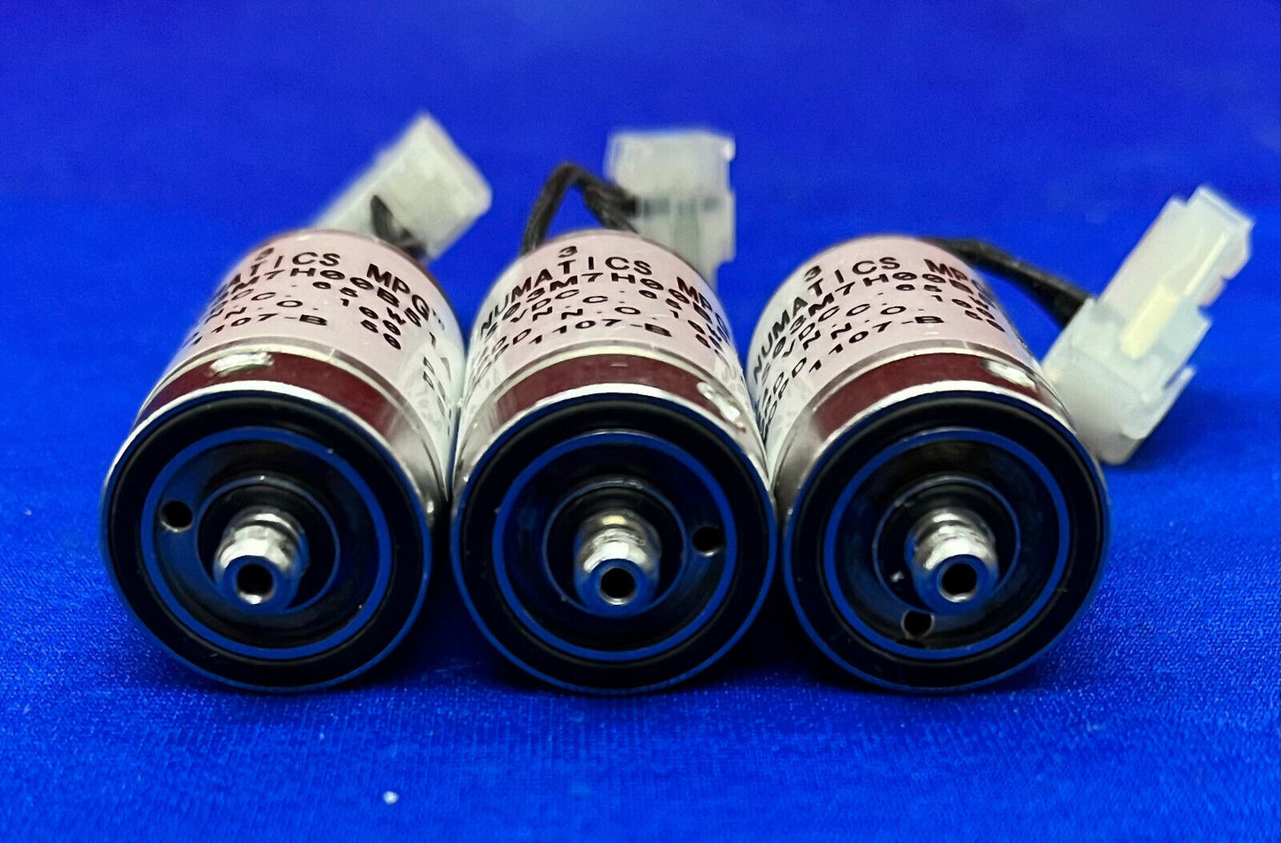 1 LOT QTY OF 6 - NUMATICS MPG LS03M7H00B51A VALVE 24VDC .65W 100/50 PSI 1107-B