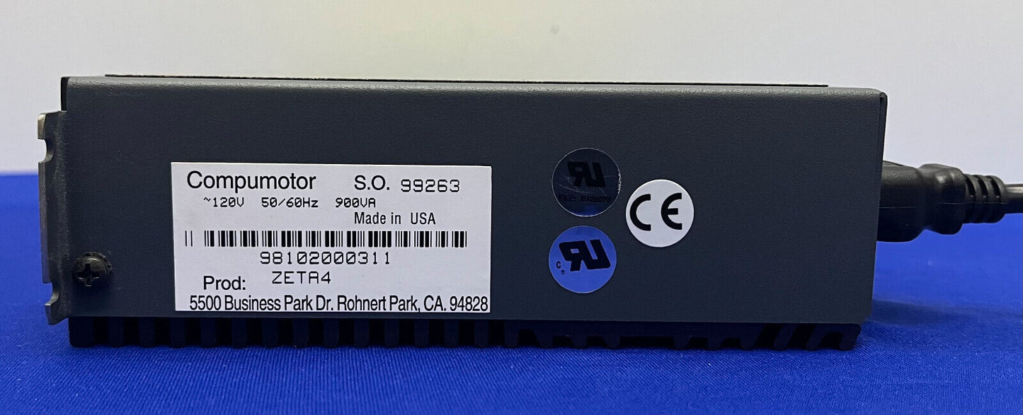 MOTOR DE COMPUTADORA DE ACCIONAMIENTO PARKER ZETA4 87-014030-02A 120V - PARA PIEZAS/REPARACIÓN