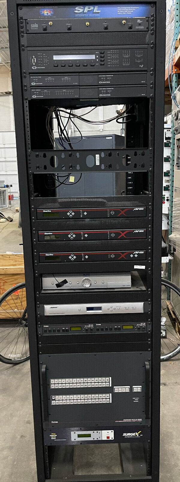 SPL INTEGRATED SOLUTION MEDIA CABINET WITH CONTENTS