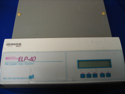 BIOTEK INSTRUMENTS ELP-40 SN E2412 MICROPLATE WASHER STRIP