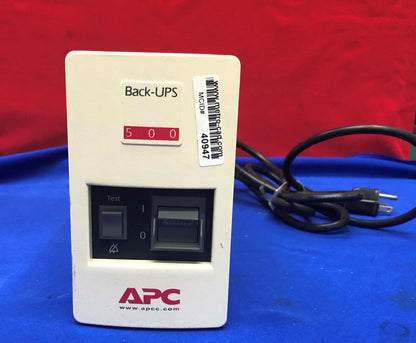 APC MODEL BK 500M likley needs Batteries