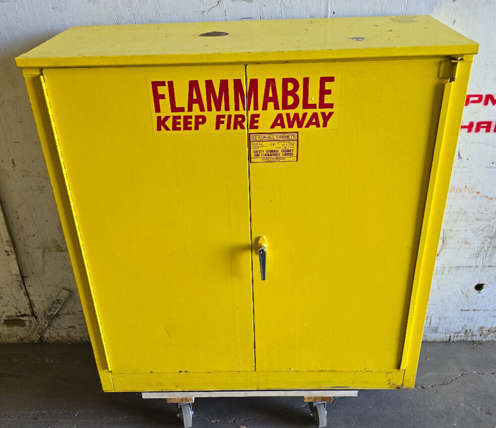 SE-CUR-ALL A230 30 GALLON SAFETY STORAGE CABINET. FLAMMABLE CABINET.