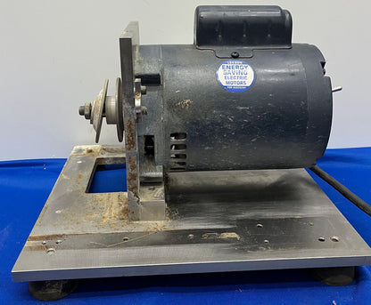 LEESON ELECTRIC A4C34DC7F 100207.00 MOTOR  1/2 HP GRINDING PLATFORM 5/8" SHAFT