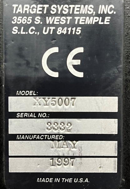 TSI Holix 5007 Laser Gage XY5007 Micrometer Scanning Head  MAY 1997 CLASS 2