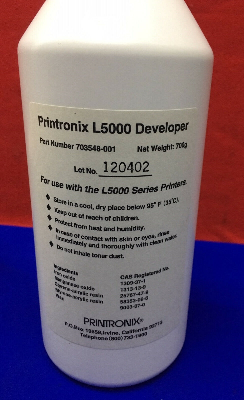 REVELADOR PRINTRONIX 703548-001