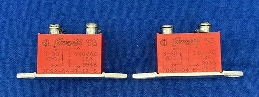 GRAYHILL SOLID STATE RELAY 70S2-04-B-12-S - 1 LOT OF QTY 2