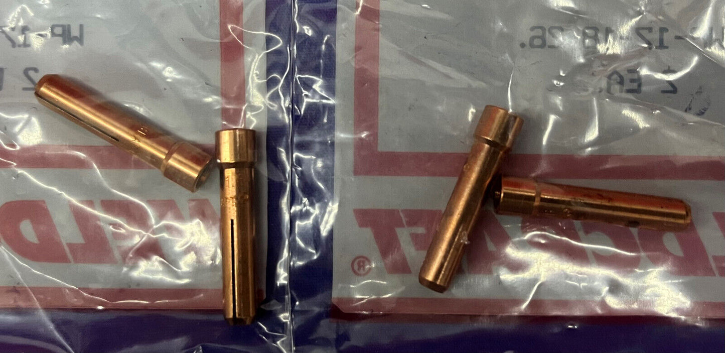 1 LOT OF 2 PACKAGES -  Weldcraft Stubby Collet 10N23S 1.6mm