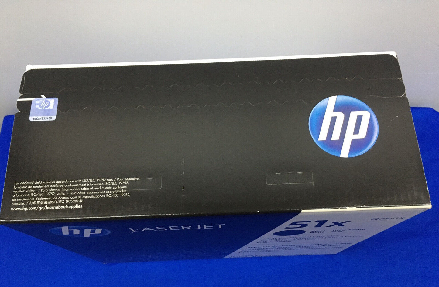 HP HEWLET PACKARD  51X Q7551X LASERJET BLACK HIGH VOLUME PRINT CARTRIDGE