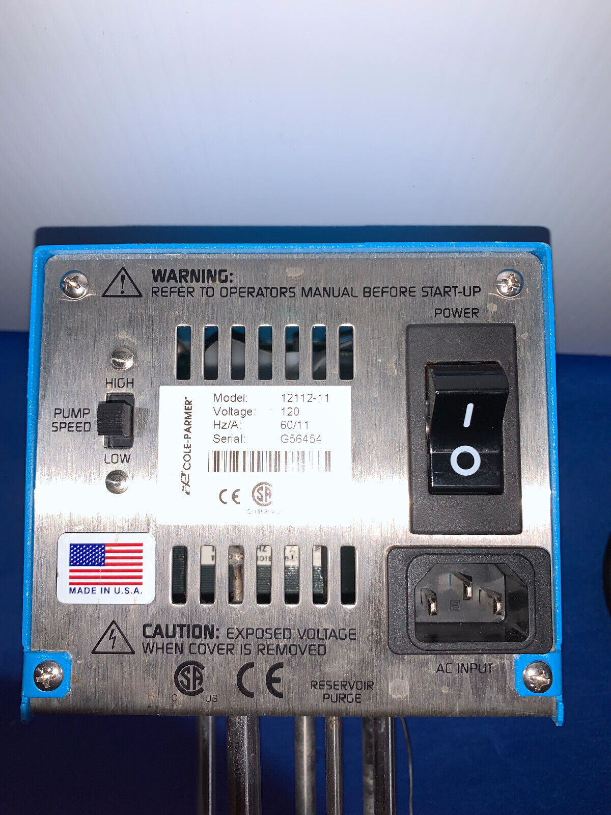 COLE-PARMER, 12112-11, CALENTADOR CIRCULANTE, CONTROLADOR DE TEMPERATURA POLYSTAT