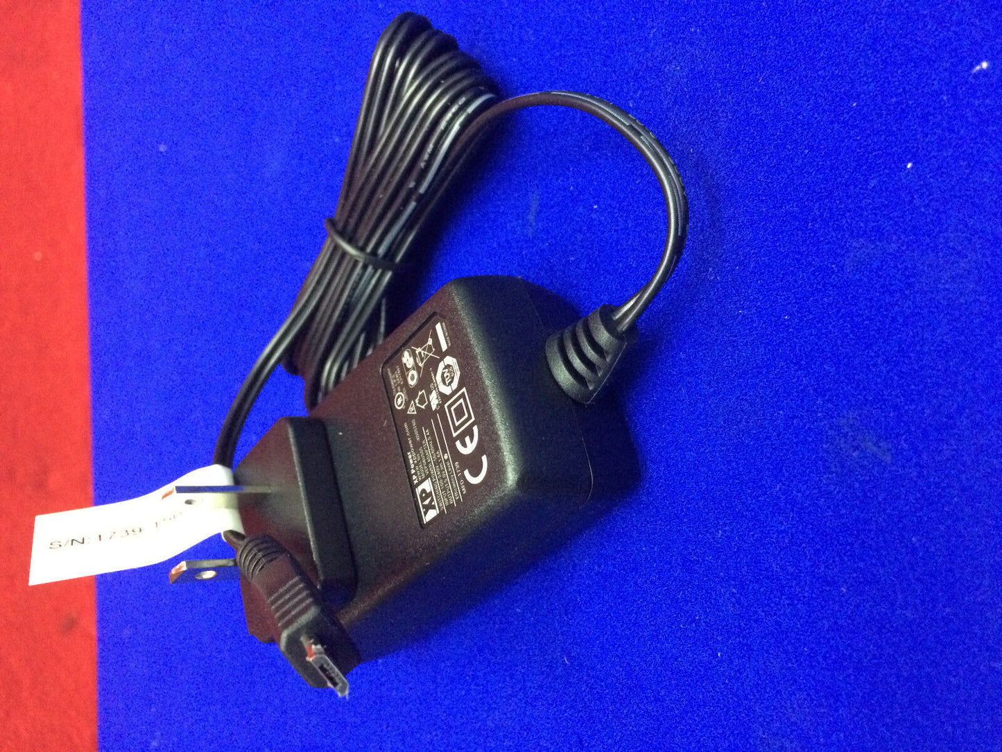 XP Power 5Volt DC 1.6A POWER SUPPLY 100-240 US plug to Micro USB VEP08US05