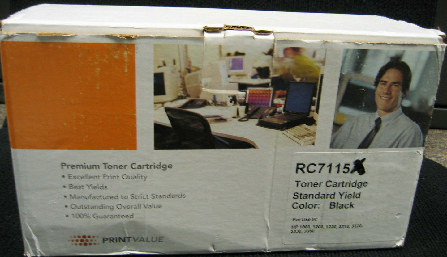 Printvalue Toner Cartridge, standard yield - Black - RC7155X