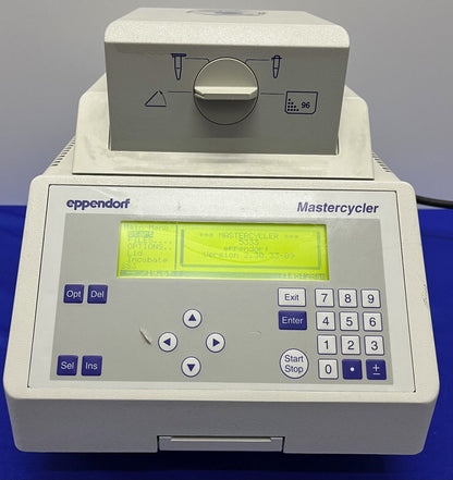 EPPENDORF 5333 MASTERCYCLER 115V THERMALCYCLER UNIT, POWERS UP