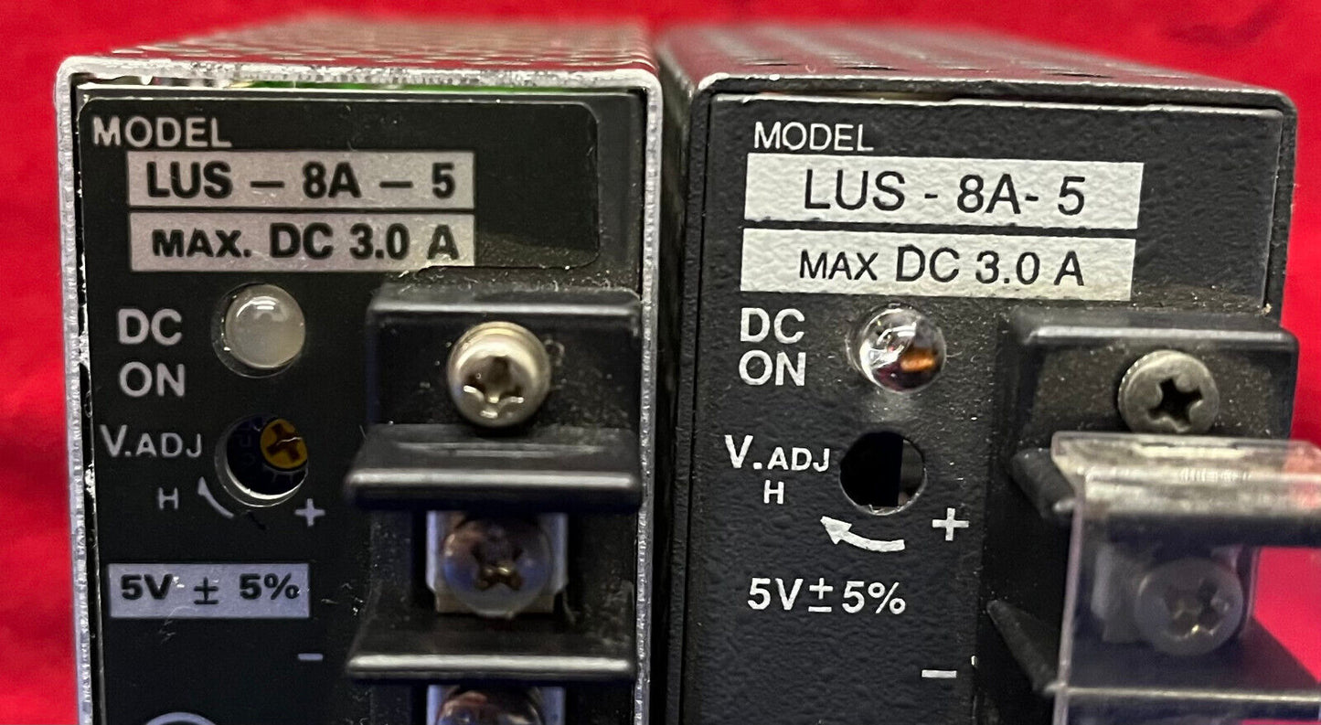 1 LOT, 2 Stück – LAMBDA LUS-8A-5 Stromversorgung