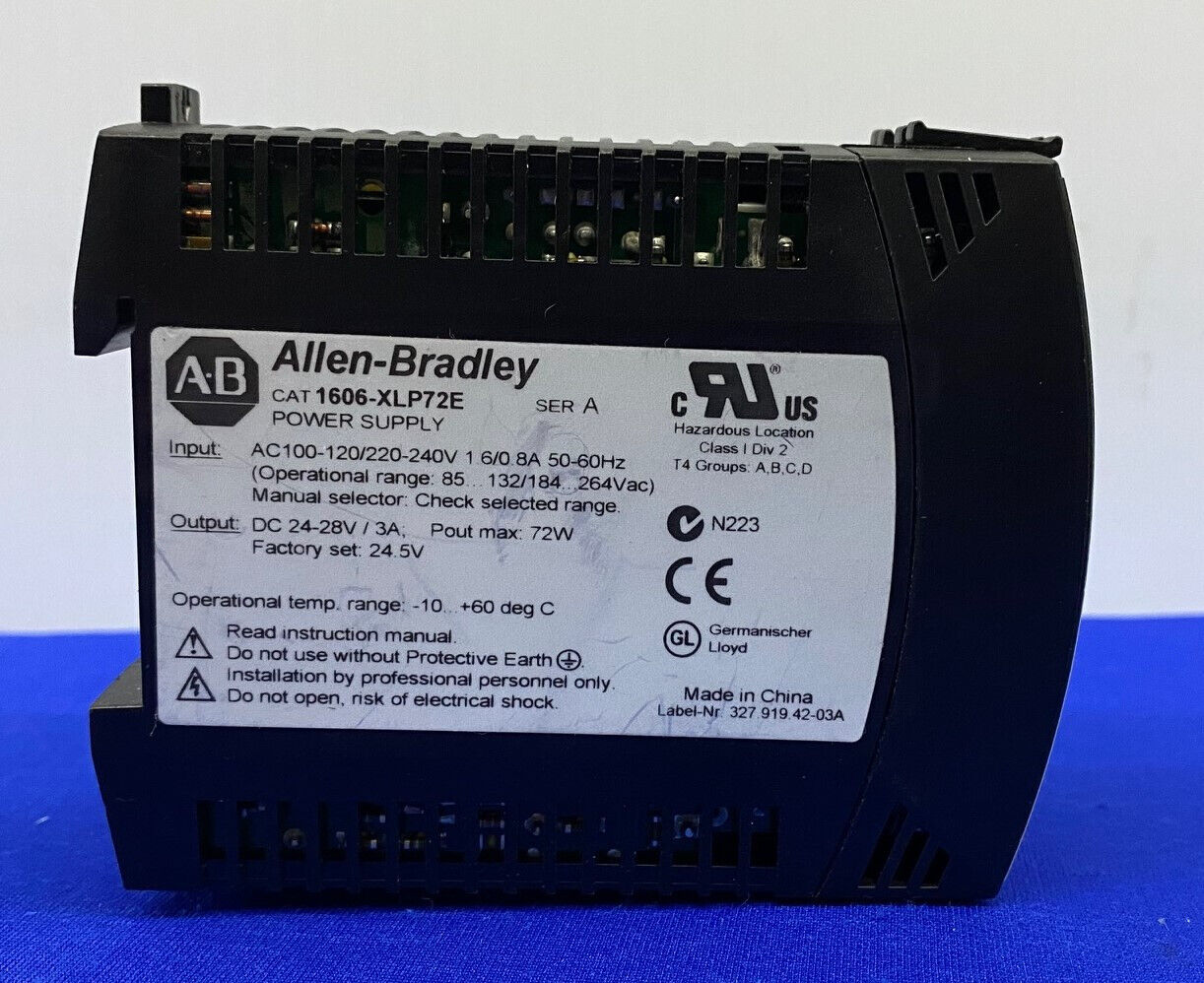 Allen-Bradley Allen Bradley AB 1606-XLP / 1606-XLP72E Ser A POWER SUPPLY