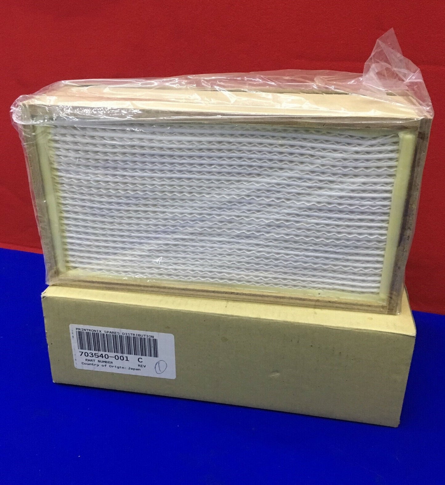 DISTRIBUCIÓN DE REPUESTOS PRINTRONIX 703540-001 REV C FILTRO DE HUMO