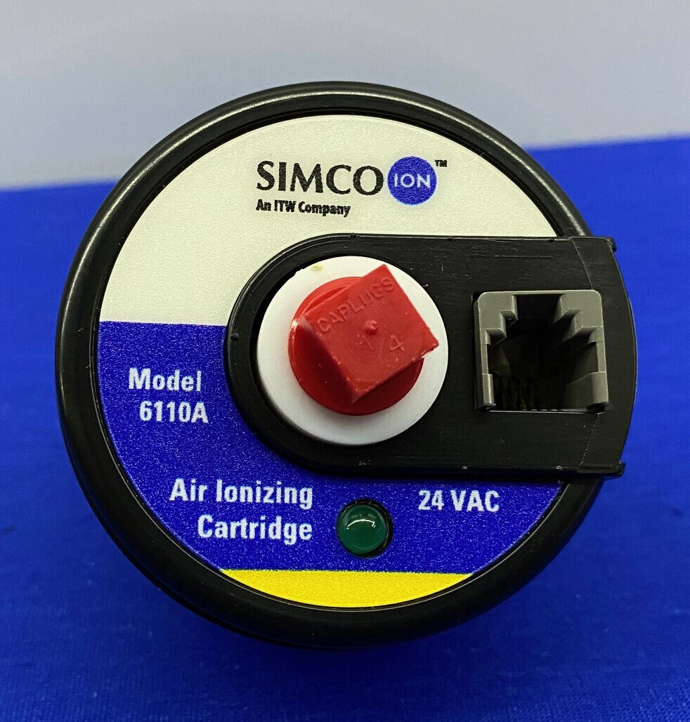 SIMCO ION™ 6110A 91-6110A CARTUCHO IONIZADOR DE AIRE 24 V CA - SIN CABLE/ACCESORIOS