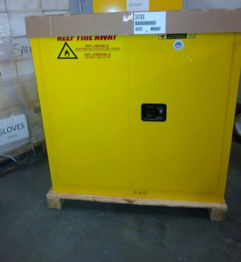 Eagle Model 3010X 30 Gal 43 W x 44 H  FLAMMABLE CABINET / SAFETY STORAGE CABINET