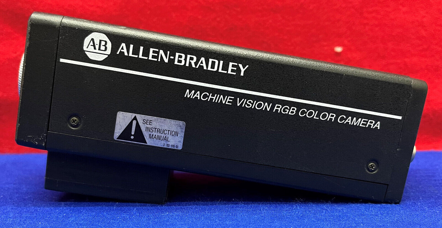 Cámara de visión artificial RGB a color AB Allen Bradley 2801-YJC Serie A 10,5-15 V CC