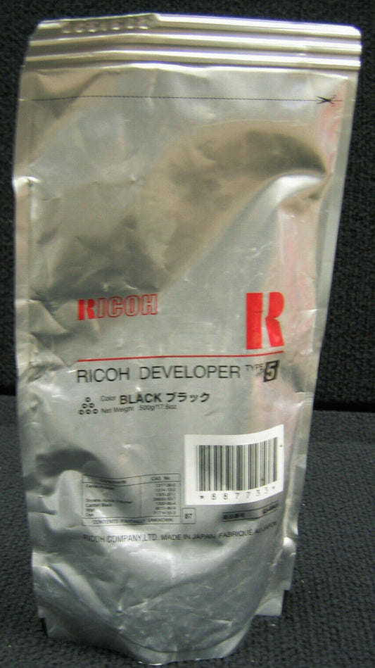 Revelador Ricoh tipo 5, color negro