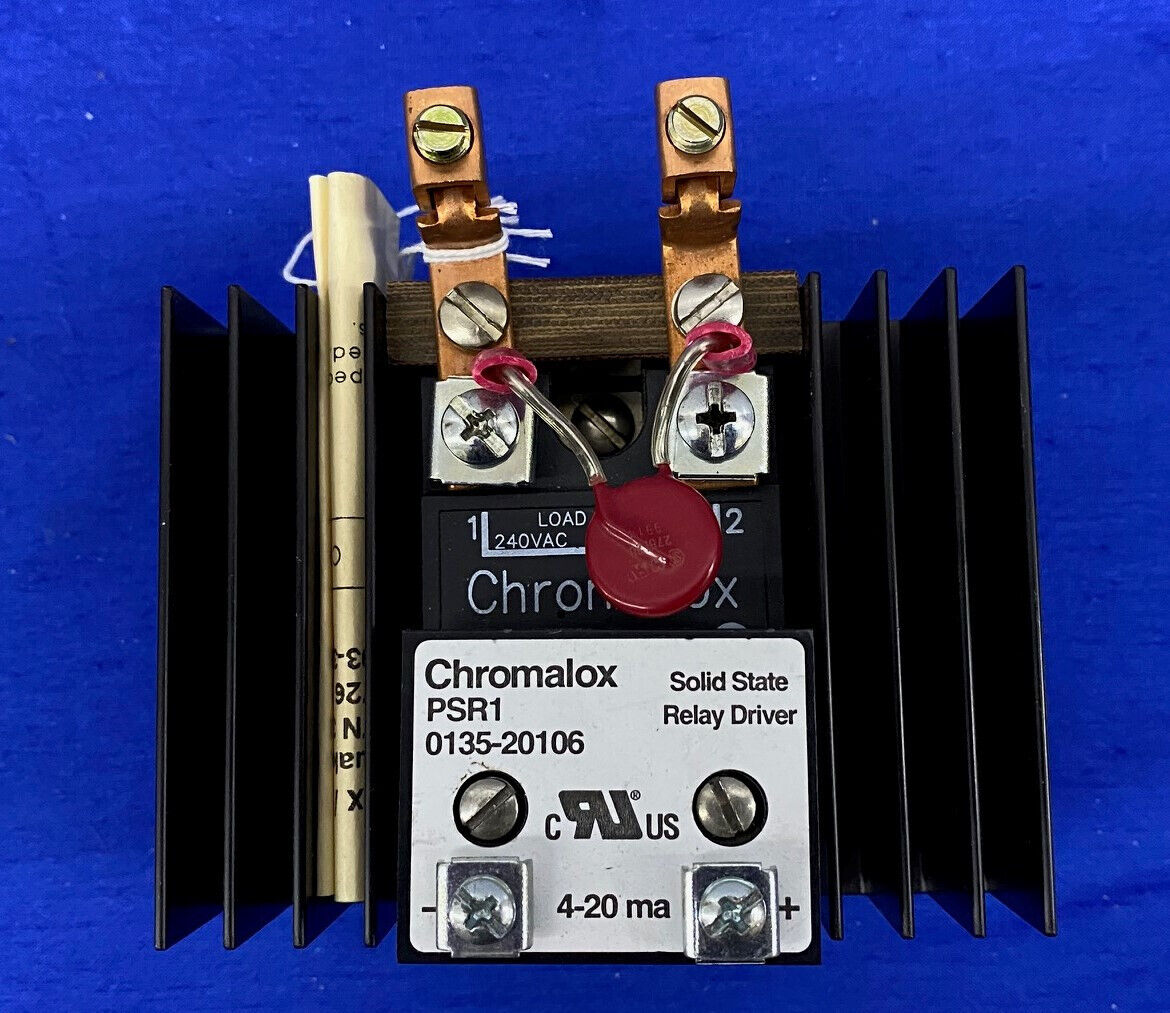 Chromalox 7710-302320 w/ Solid State Relay 4115-20250 & 0135-20106 Relay Driver