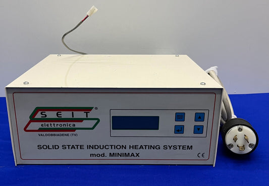 SISTEMA DE CALEFACCIÓN POR INDUCCIÓN DE ESTADO SÓLIDO SEIT MODELO MINIMAX 220-230 PARA PIEZAS/REPARACIÓN