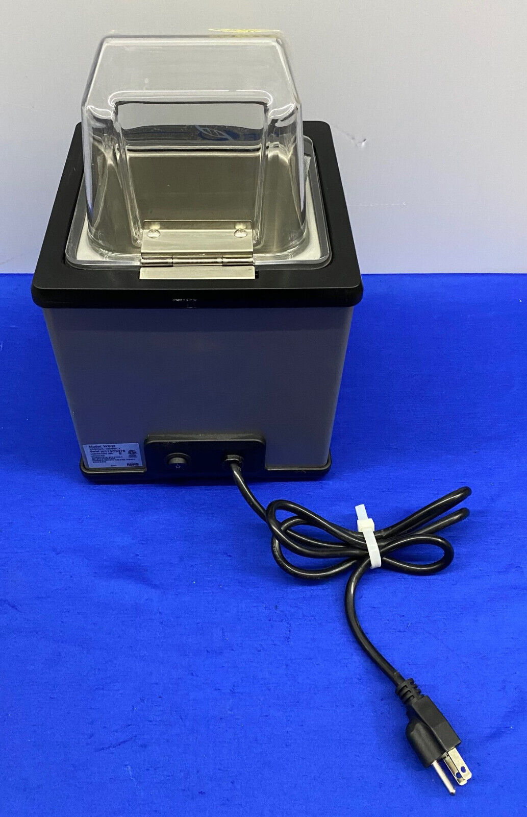 VWR WB02 2L DIGITAL WATER BATH 120VAC 60HZ 1.1A