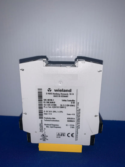 WIELAND SNS 4074K-C SAFETY CONTROLLER D-01