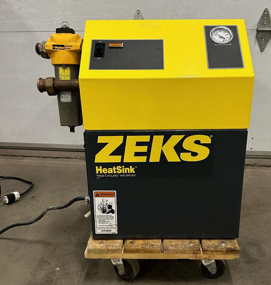 ZEKS 50HSFA100 SECADOR DE AIRE DE CICLO REAL CON DISIPADOR DE CALOR - PARA PIEZAS/REPARACIÓN - SIN PROBAR