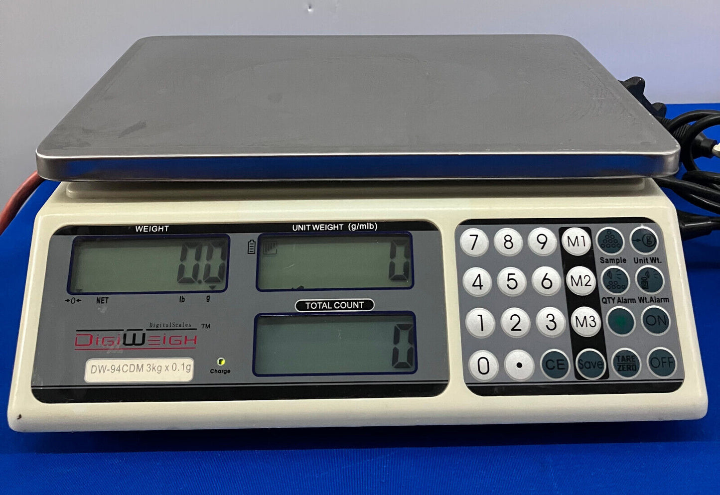 DIGIWIEGH ™ DW-94CDM PRECISION SCALE 3KG X .1G