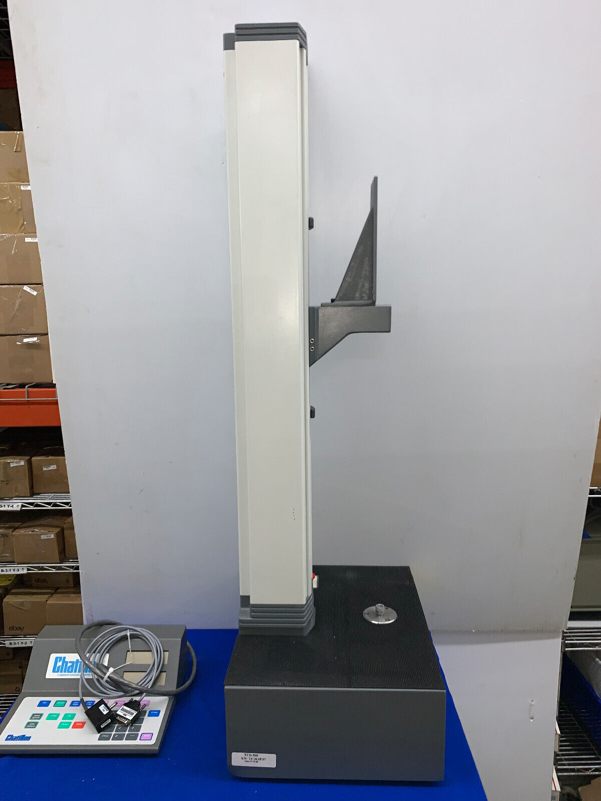 CHATILLON, TCD500 TENSILE TEST STAND, 50 N LOAD CELL