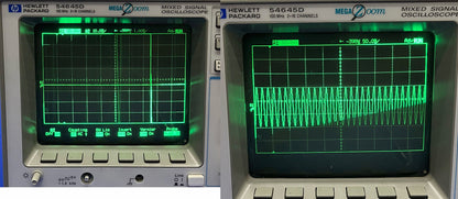 HP HEWLETT PACKARD 54645D MIXED SIGNAL OSCILLOSCOPE & PROBE & 54659B STORAGE MOD