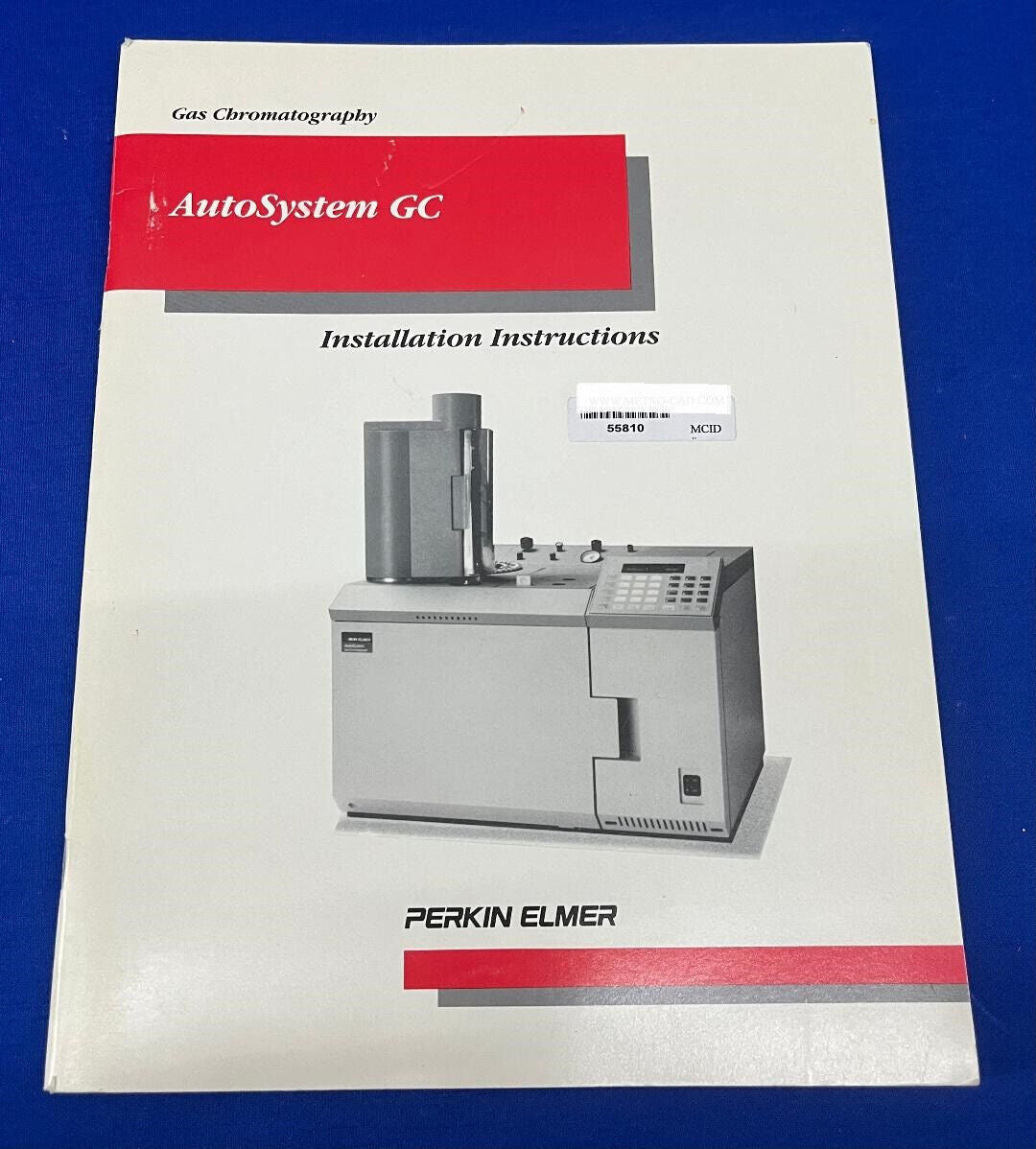 PERKIN ELMER 0993-8399 GASCHROMATOGRAPHIE AUTOSYSTEM GC INSTALLATIONSHANDBUCH 