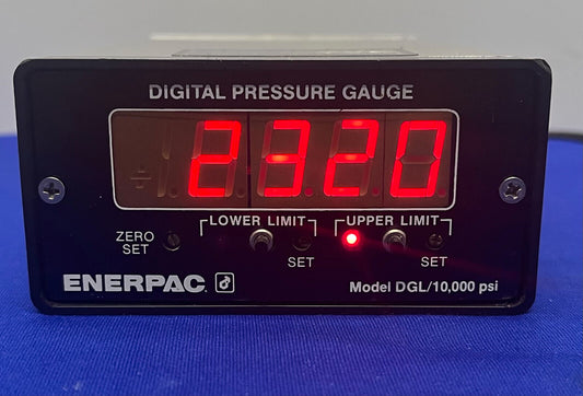 ENERPAC DGL1 / DGL-1  DIGITAL PRESSURE GAUGE 10,000 PSI - FOR PARTS/REPAIR