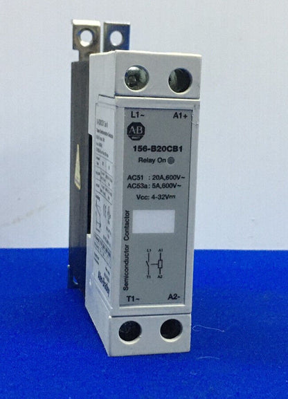 Allen-Bradley AB 156-B20CB1 156B20CB1 SERIE A CONTACTOR DE ESTADO SÓLIDO MONOFÁSICO