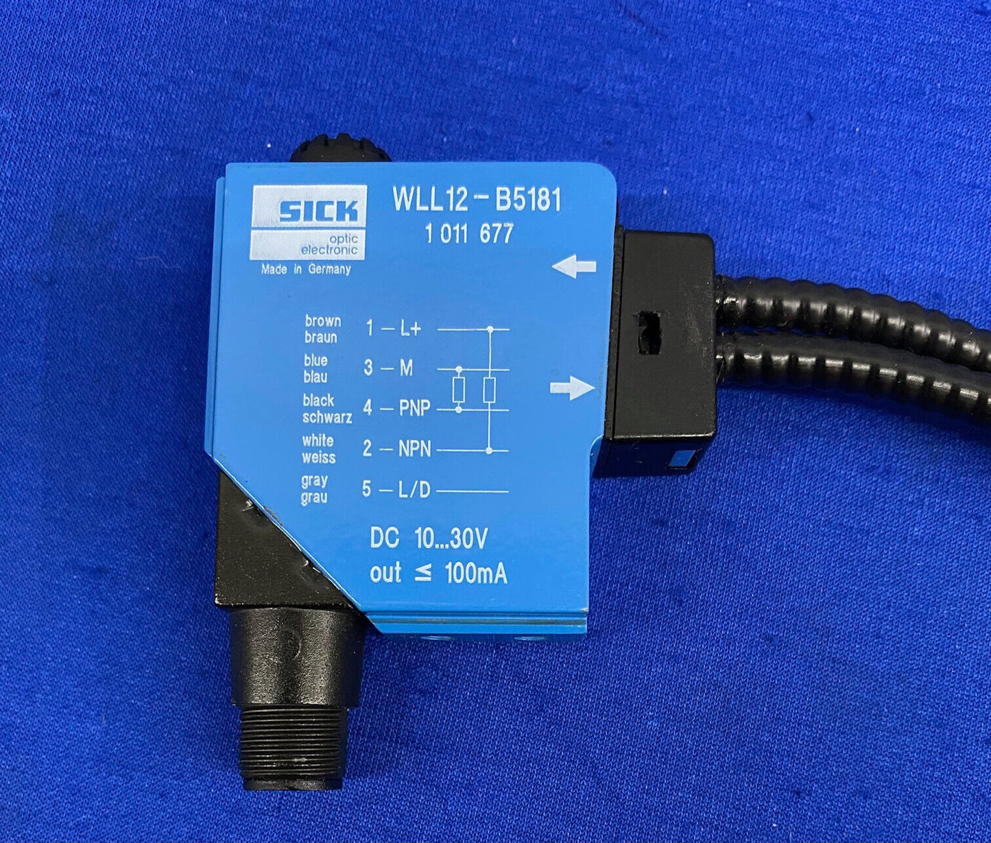 SICK WLL12-B5181 PHOTOELECTRIC SENSOR