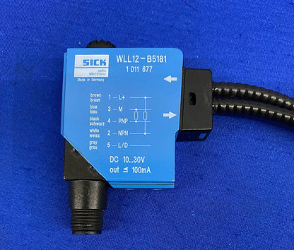 SICK WLL12-B5181 PHOTOELECTRIC SENSOR