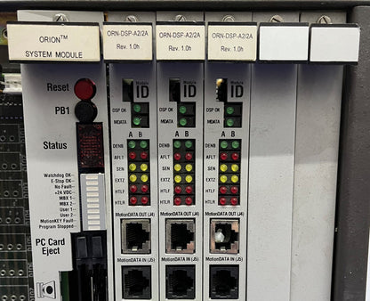 ORMEC MOTION CONTROLLER SERVO ORN-50/AXTS V1.3C 5-SLOT-PROZESSOR - TEILE/REPARATUR 