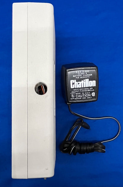 CHATILLON®  10x0.01LB DFIS-10 DIGITAL FORCE GAUGE w/3 ACCESSORIES & POWER SUPPLY