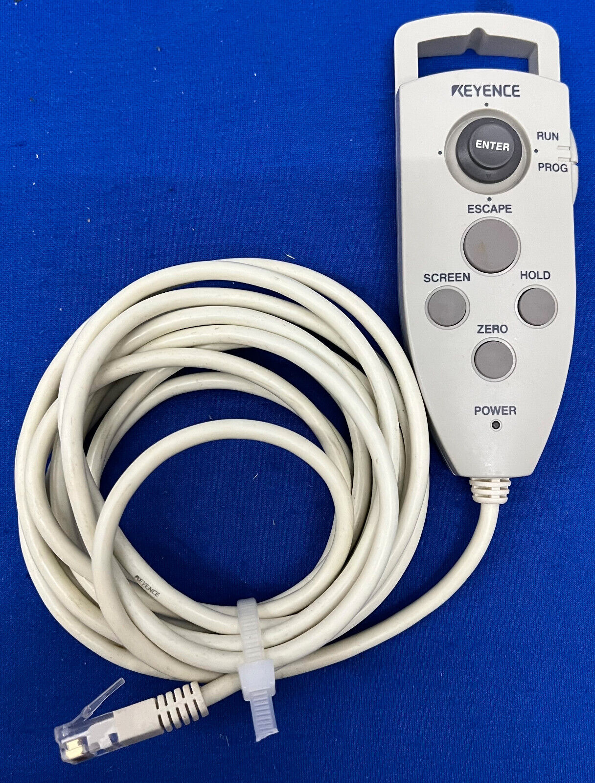 KEYENCE REMOTE CONTROL HANDHELD CONSOLE FOR LS-7600 SERIES