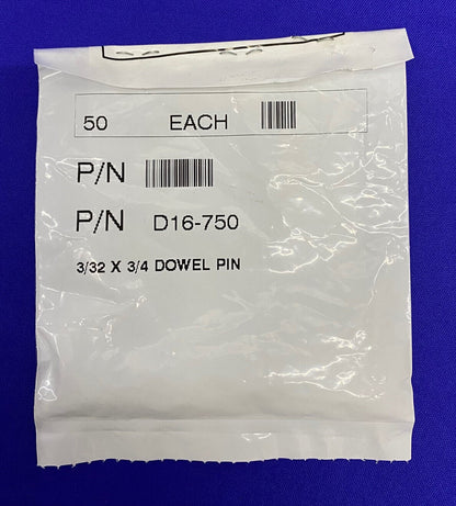 D16-750 3/32 X 3/4 DOWEL PIN