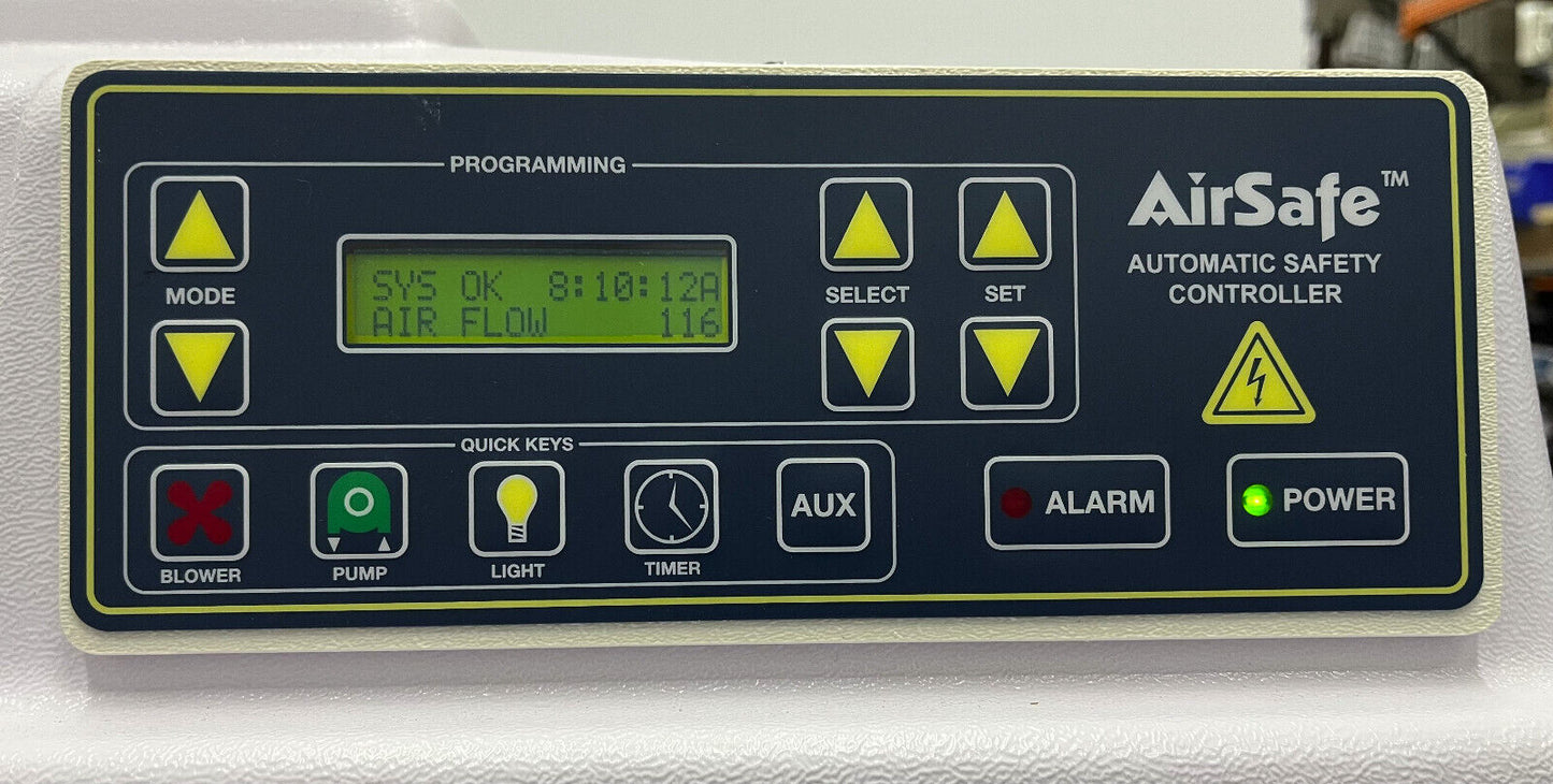 AIRCLEAN ® SYSTEMS AC632M FUMEHOOD,110V-60HZ,POWER 165W,ITEM IS USED